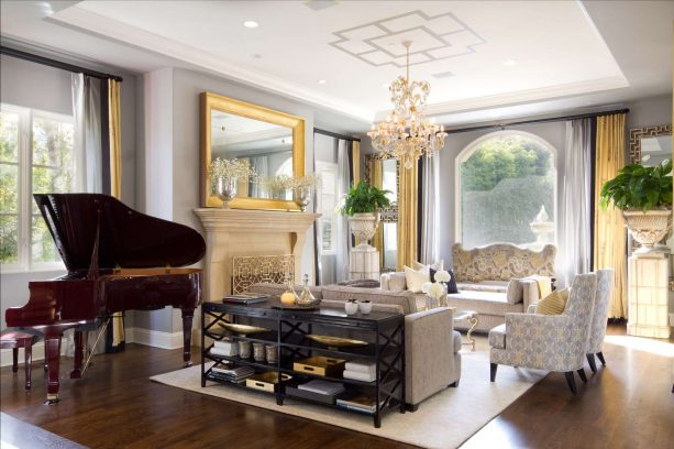 12 Marvelous Combination Of Gray And Gold Living Room To Create A Luxurious Look La Urbana - Gold Living Room Decor Images 12 Marvelous Combination Of Gray And Gold Living Room To Create A Luxurious Look La Urbana - Gold Living Room Decor Images