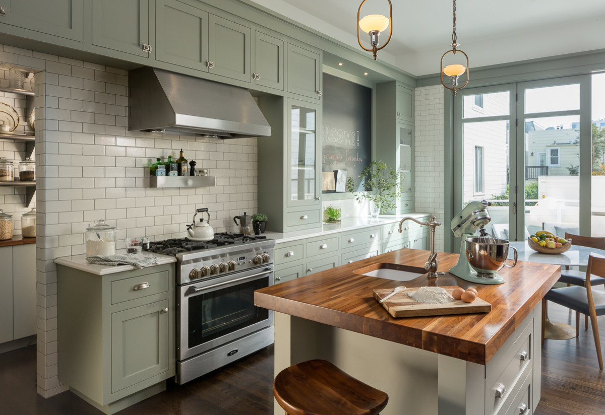 Sage Green Kitchen Cabinets