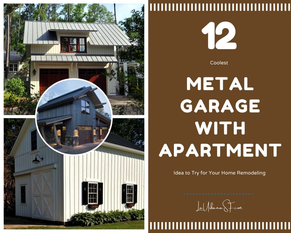 12 Coolest Metal Garage With Apartment Idea To Try For Your Home Remodeling