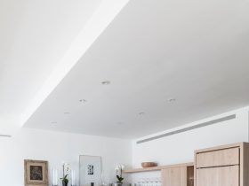 milk oak cabinets with calacatta lincoln quartz countertops