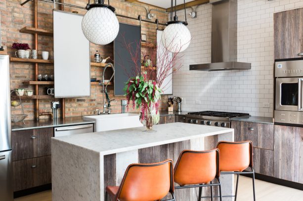 sliding and rolling doors for reclaimed lumber kitchen cabinets