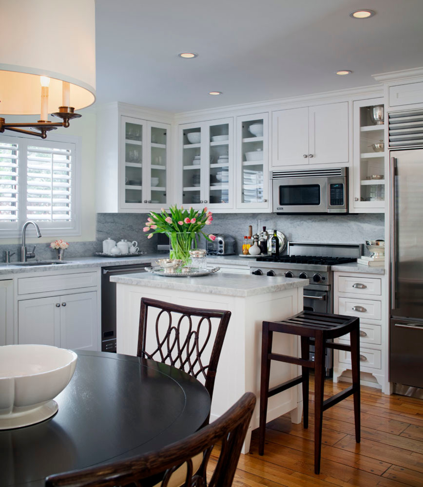 L Shaped Kitchen With Island