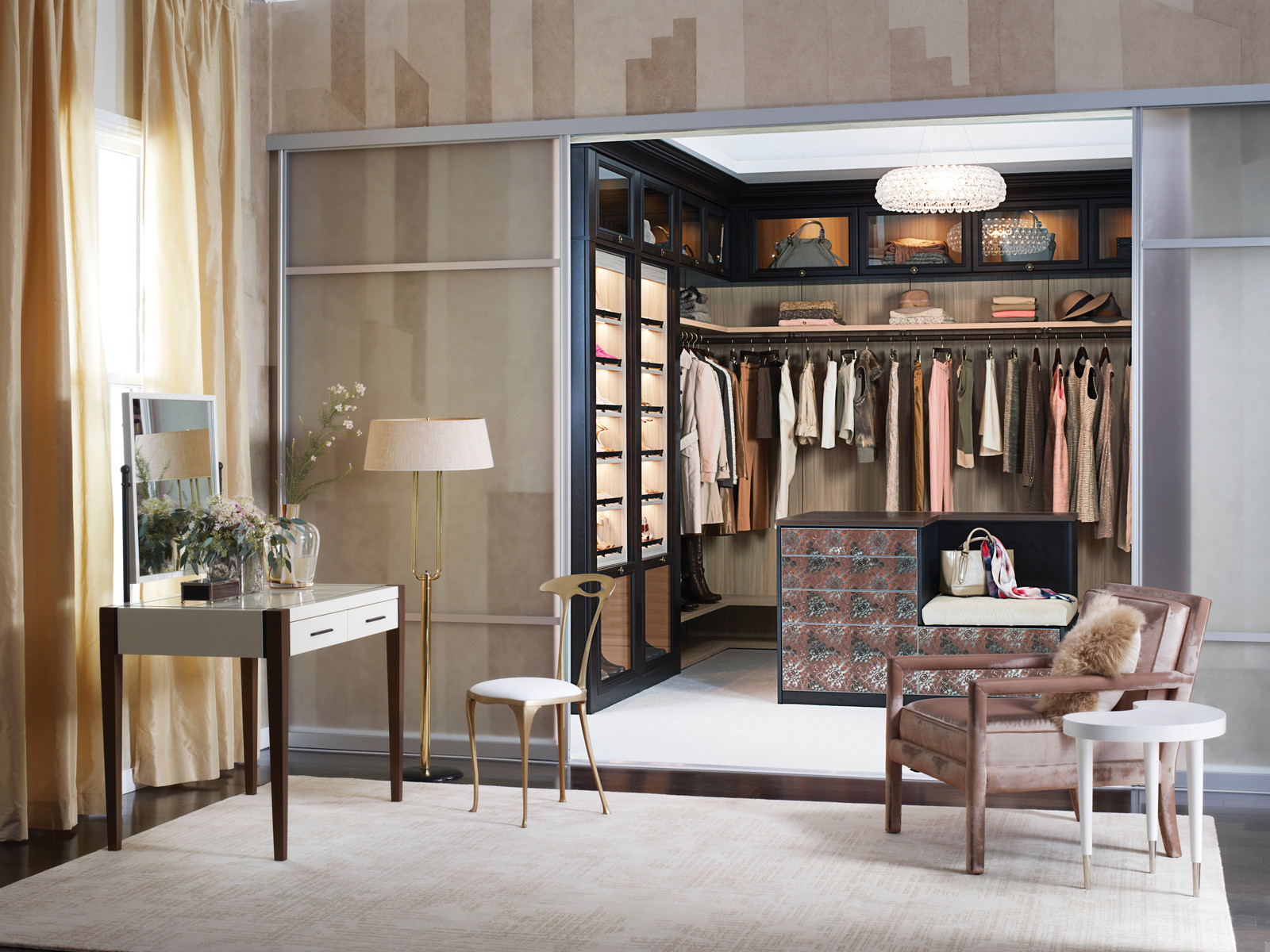 13+ Interesting Walk-in Closet Doors for a Stylish Look – La Urbana
