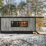 horizontal slide window in an urban metal building