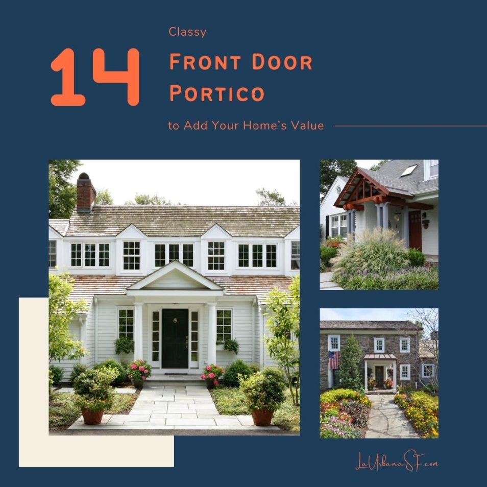 14 Classy Front Door Portico