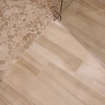 beige grout with beige tile