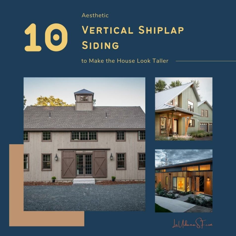 10 Aesthetic Vertical Shiplap Siding