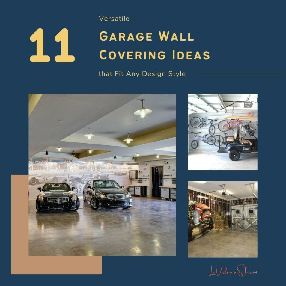 11 Versatile Garage Wall Covering Ideas