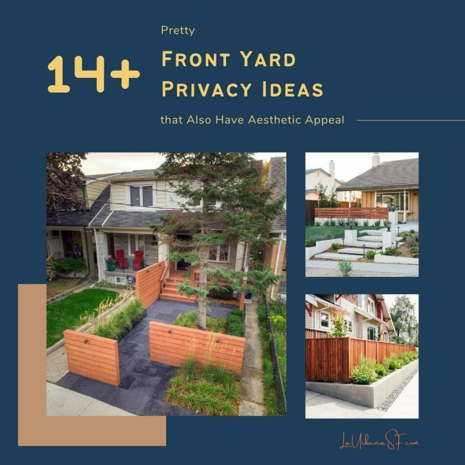 14  Pretty Front Yard Privacy Ideas