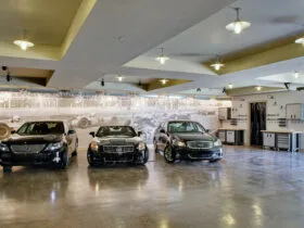 mural as a garage wall covering for a personalized look