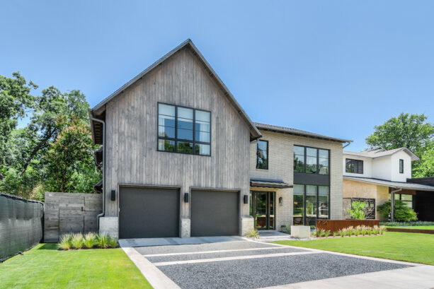 trendy gray vertical shiplap siding for a contemporary exterior