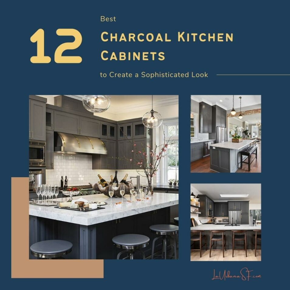 12 Best Charcoal Kitchen Cabinets